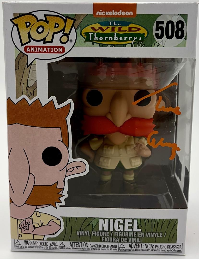 Tim Curry signed Funko #508 "Nigel" (The Wild Thornberrys) - OC Celebrity Marketing